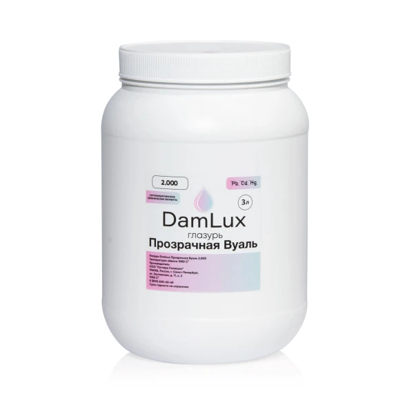 Глазурь DamLux Прозрачная Вуаль 2.000,3 л 2