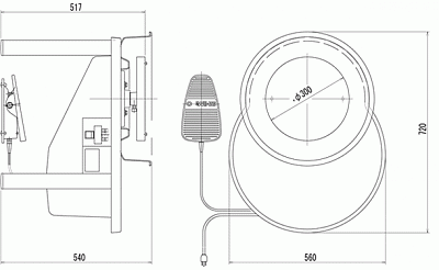 Goncharniy-krug-Nidec (Shimpo) RK-55-2 Goncharniy-krug-Nidec (Shimpo) RK-55-2
