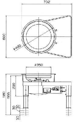 Goncharniy-krug- Nidec (Shimpo) RK-3E-6