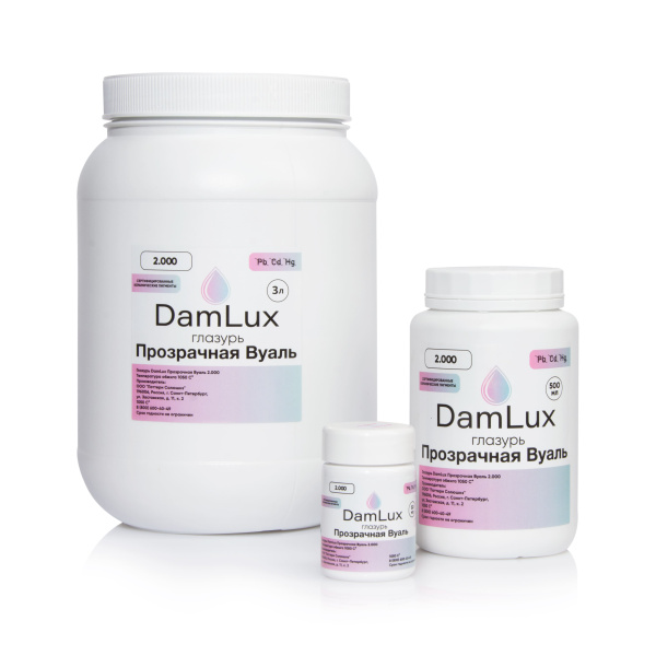Глазурь DamLux Прозрачная Вуаль 2.000,3 л общ