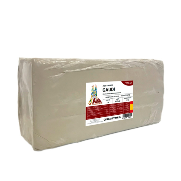 Keramicheskaya-massa GAUDI , Alma de Ceramica (12,5 кг)-2