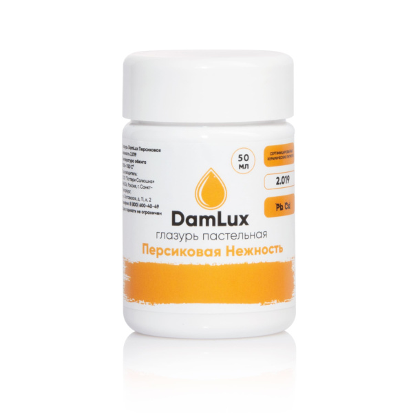 Глазурь DamLux Персиковая Нежность 2.019, 50 мл