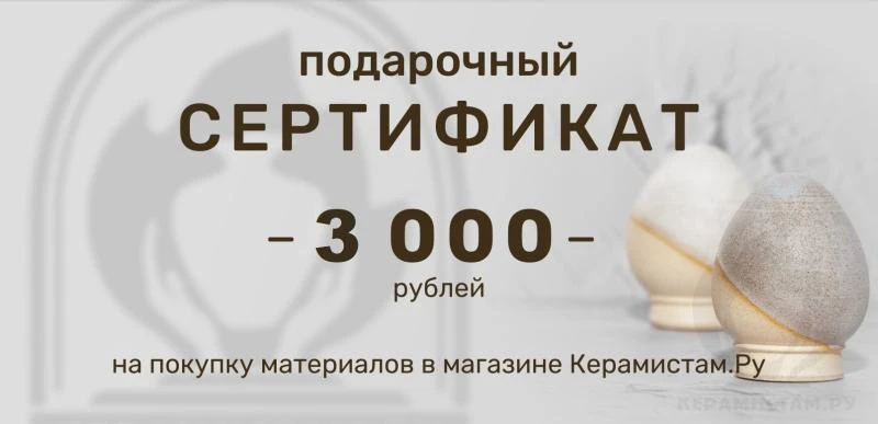 Подарочный сертификат 3 000 руб.